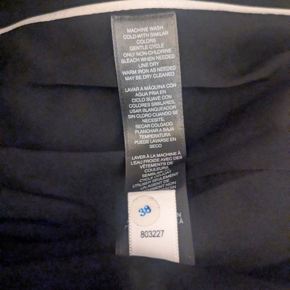 ✨ WHBM Black Double Breasted Blazer Size 4 ✨ - Picture 10 of 10